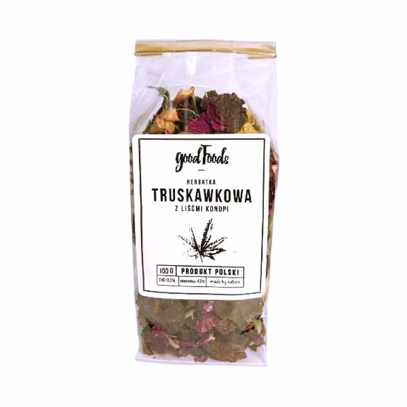 Herbata konopna truskawkowa 100 g