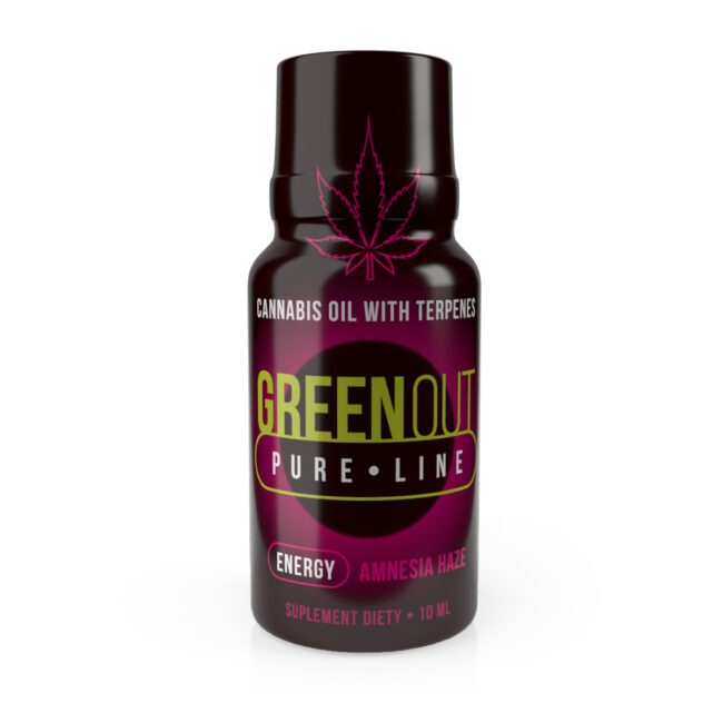 Green Out Olejek konopny CBD Amnesia Haze 10 ml