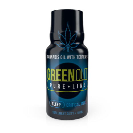 Green Out Olejek konopny CBD Critical Jack 10 ml