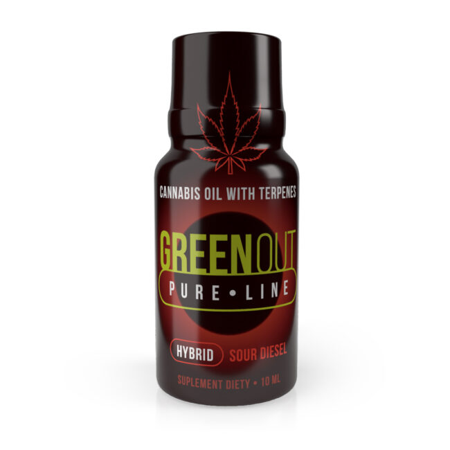 Green Out Olejek konopny CBD Sour Diesel 10 ml