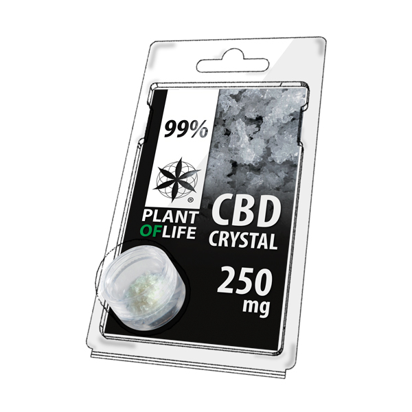 Izolat CBD 99,9% Kryształ 250mg