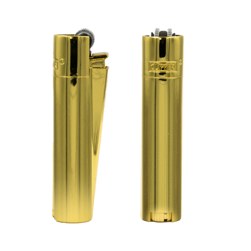 Zapalniczka Clipper Metal Gold