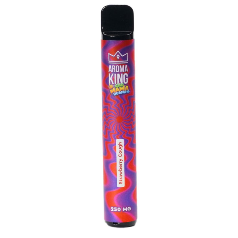 Waporyzator Aroma King - CBD Mama Huana Strawberry Cough 250mg CBD