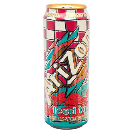 AriZona Raspberry Ice Tea - Mrożona herbata z sokiem malinowym