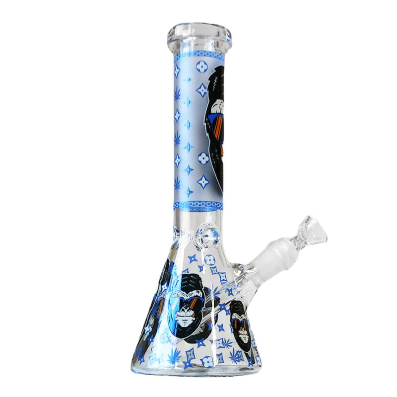 glass-bong-blue-gorilla-back