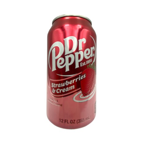 Dr Pepper Strawberries Cream 355ml USA