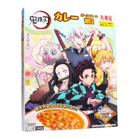 Demon Slayer Instant Curry Pork Corn 160 g