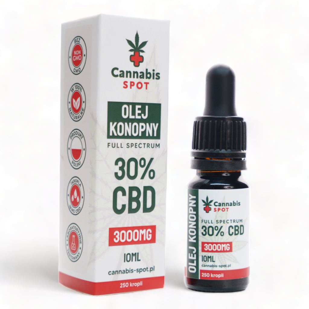 Olej konopny 30% Cannabis Spot